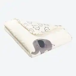 NKD Wattierte Baby-Newborn-Decke mit Elefanten-Motiv Angebot