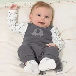 NKD Baby-Newborn-Strampler-Set mit Elefantenmotiv, 2-teilig Angebot