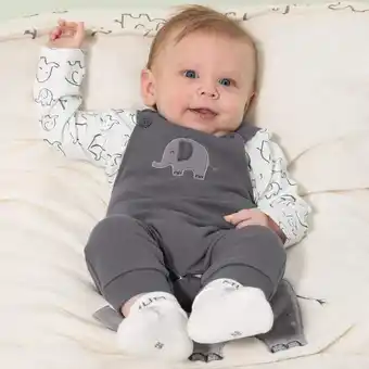 NKD Baby-Newborn-Strampler-Set mit Elefantenmotiv, 2-teilig Angebot