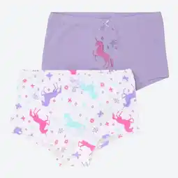 NKD Kinder-Mädchen-Panty mit Print, 2er-Pack Angebot
