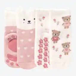 NKD Baby-Mädchen-ABS-Socken, 2er-Pack Angebot