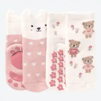 NKD Baby-Mädchen-ABS-Socken, 2er-Pack Angebot