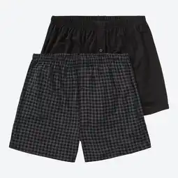 NKD Herren-Boxershorts aus reiner Baumwolle, 2er-Pack Angebot