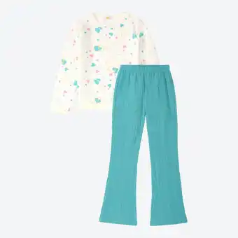 NKD Kinder-Mädchen-Set mit Bootcut-Leggings, 2-teilig Angebot