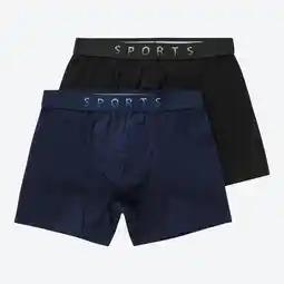 NKD Herren-Retroshorts mit Webbund, 2er-Pack Angebot