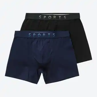 NKD Herren-Retroshorts mit Webbund, 2er-Pack Angebot