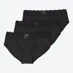 NKD Damen-Pantys mit Spitzenkante, 3er-Pack Angebot
