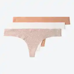 NKD Damen-String im Zero-Feel-Design, 3er-Pack Angebot