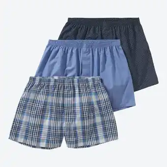NKD Herren-Webboxershorts in verschiedenen Farben, 3er-Pack Angebot
