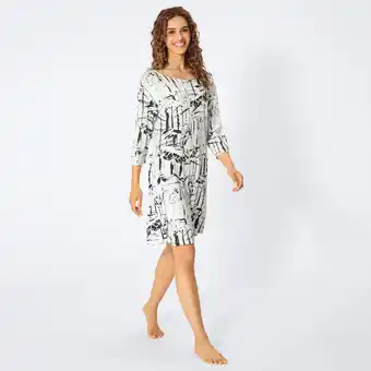 NKD Damen-Nachthemd mit All-Over-Print Angebot
