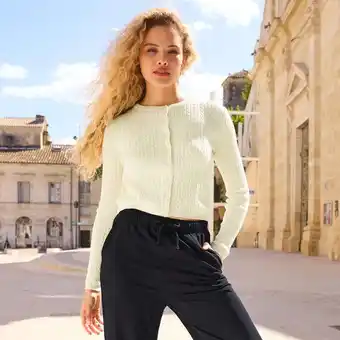 NKD Damen-Strickjacke mit Knopfleiste Angebot