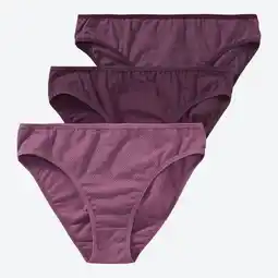 NKD Damen-Minislip in verschiedenen Farbtönen, 3er-Pack Angebot