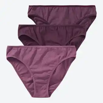 NKD Damen-Minislip in verschiedenen Farbtönen, 3er-Pack Angebot