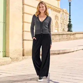 NKD Damen-Hose mit Plissee-Effekt Angebot