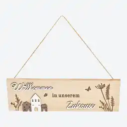NKD Wanddeko-Schild mit Sprüchen, ca. 30x1x10cm Angebot