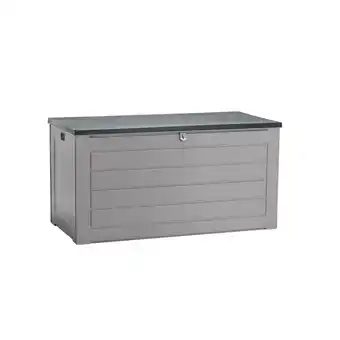 toom Baumarkt Kissenbox 'Molly L' Kunststoff grau/schwarz 146 x 75 x 71 cm 680 Liter Angebot