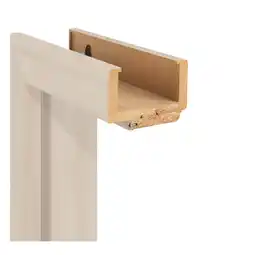 toom Baumarkt Classen Zarge 'Natura' Akazie hell 198,5 x 86 x 9,5-11,5 cm, Linksanschlag Angebot