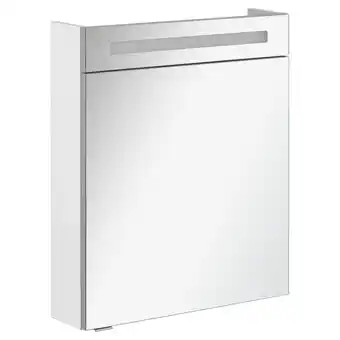 toom Baumarkt Fackelmann LED-Spiegelschrank 'B.Clever' weiß 60 x 70,6 x 15,8 cm Angebot