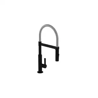 toom Baumarkt Schütte Spiralfeder-Spültischarmatur 'Miami' matt schwarz/chrom Angebot