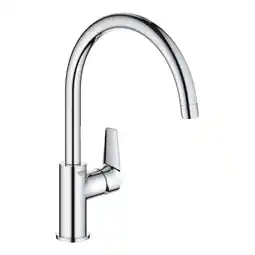 toom Baumarkt Grohe Einhebel-Küchenarmatur 'Start Edge' chromfarben 255 x 480 mm Angebot