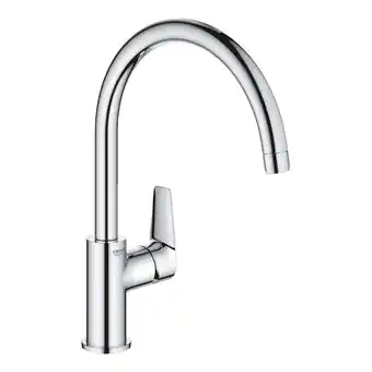 toom Baumarkt Grohe Einhebel-Küchenarmatur 'Start Edge' chromfarben 255 x 480 mm Angebot