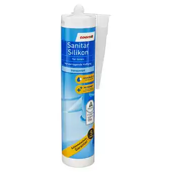 toom Baumarkt toom Sanitärsilikon transparent 310 ml Angebot
