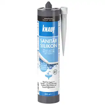 toom Baumarkt Knauf Sanitärsilikon samtschwarz 300 ml Angebot