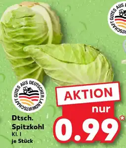 Kaufland Dtsch. Spitzkohl Angebot