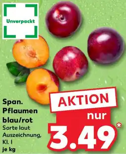 Kaufland Span. Pflaumen blau/rot Angebot