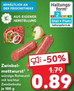 Kaufland Zwiebelmettwurst Angebot