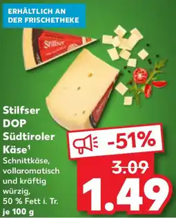 Kaufland Stilfser DOP Südtiroler Käse Angebot