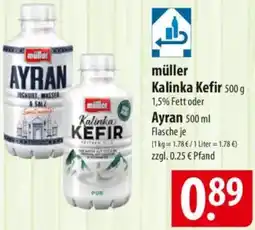 Famila Nord Ost müller Kalinka Kefir oder Ayran Angebot
