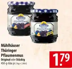 Famila Nord Ost Mühlhäuser Thüringer Pflaumenmus Angebot