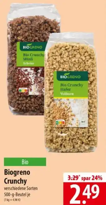 Famila Nord Ost Biogreno Crunchy Angebot