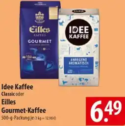 Famila Nord Ost Idee Kaffee Classic oder Eilles Gourmet-Kaffee Angebot