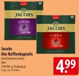 Famila Nord Ost Jacobs Alu-Kaffeekapseln Angebot