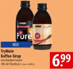 Famila Nord Ost TryMoin Kaffee-Sirup Angebot