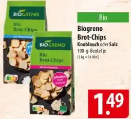 Famila Nord Ost Biogreno Brot-Chips Angebot
