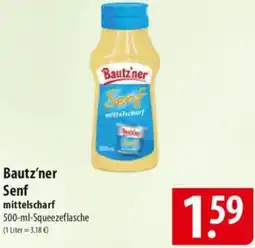 Famila Nord Ost Bautz'ner Senf mittelscharf Angebot