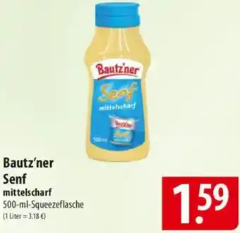 Famila Nord Ost Bautz'ner Senf mittelscharf Angebot