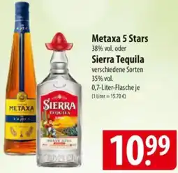 Famila Nord Ost Metaxa 5 Stars oder Sierra Tequila Angebot
