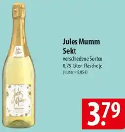Famila Nord Ost Jules Mumm Sekt Angebot