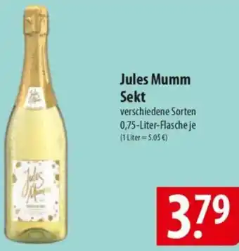 Famila Nord Ost Jules Mumm Sekt Angebot