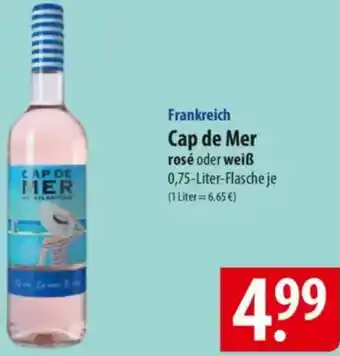 Famila Nord Ost Frankreich Cap de Mer Angebot