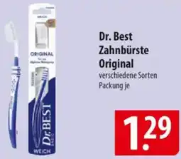 Famila Nord Ost Dr. Best Zahnbürste Original Angebot