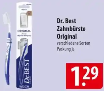 Famila Nord Ost Dr. Best Zahnbürste Original Angebot
