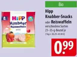 Famila Nord Ost Hipp Knabber-Snacks oder Reiswaffeln Angebot