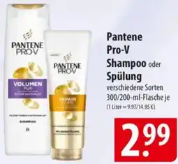 Famila Nord Ost Pantene Pro-V Shampoo oder Spülung Angebot