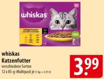 Famila Nord Ost whiskas Katzenfutter Angebot