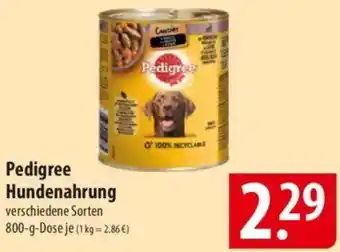 Famila Nord Ost Pedigree Hundenahrung Angebot